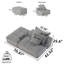 Canapé modulaire 2 pièces Boneless-112995099