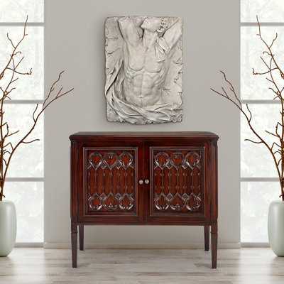 Canterbury Abbey Gothic Accent Cabinet