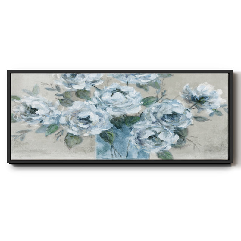 Tender Roses- Framed Canvas