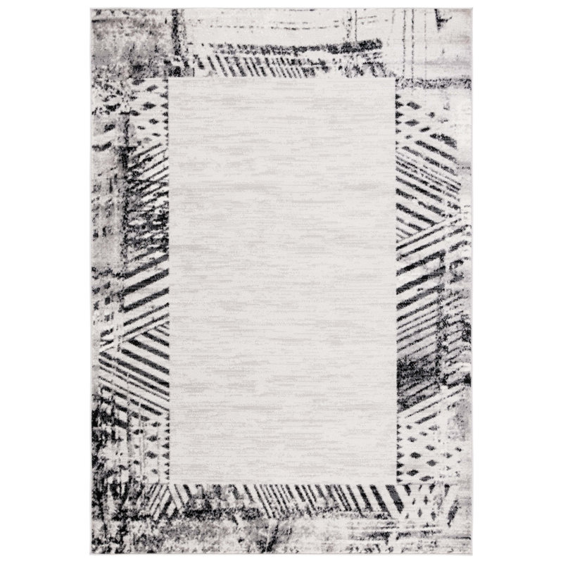 Fatiha Skyler Performance Abstract Rug, Rectangle 5'1" x 7'6"