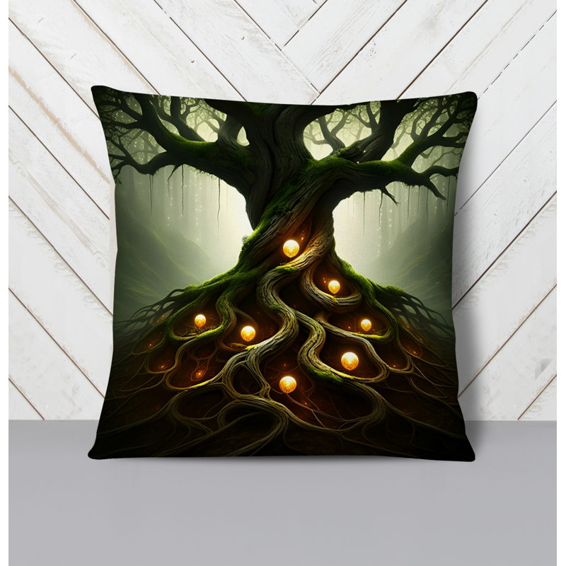 Throw Pillow, Pillow Cover Only - No Insert, 18"H x 18"W