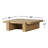 Finnian Solid Wood Top Single Coffee Table