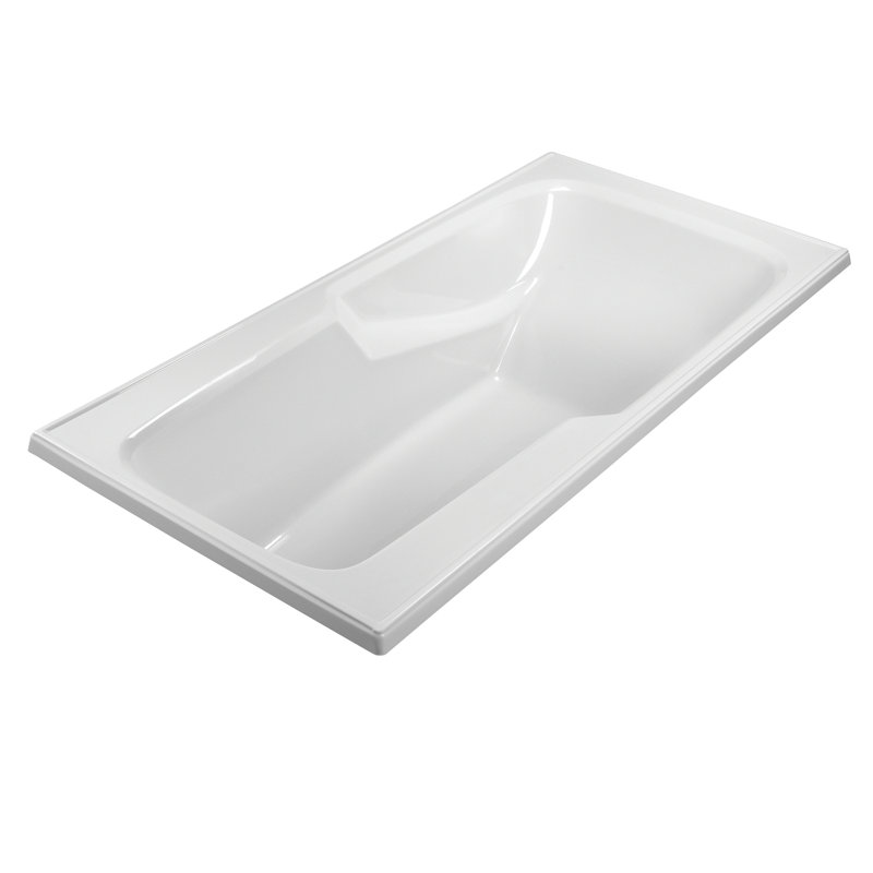 Reliance® 70.75" Whirlpool Bathtub, White