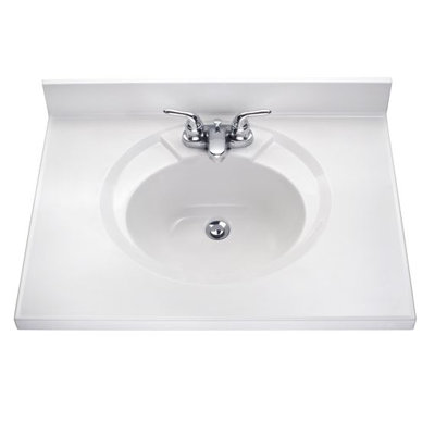 Astra 25'' Ceramic Single Bathroom Vanity Top with Sink