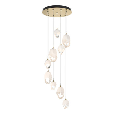 Chrysalis 9 - Light Cluster Geometric Pendant