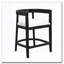 Tabouret de comptoir en bois d'hévéa-881432511