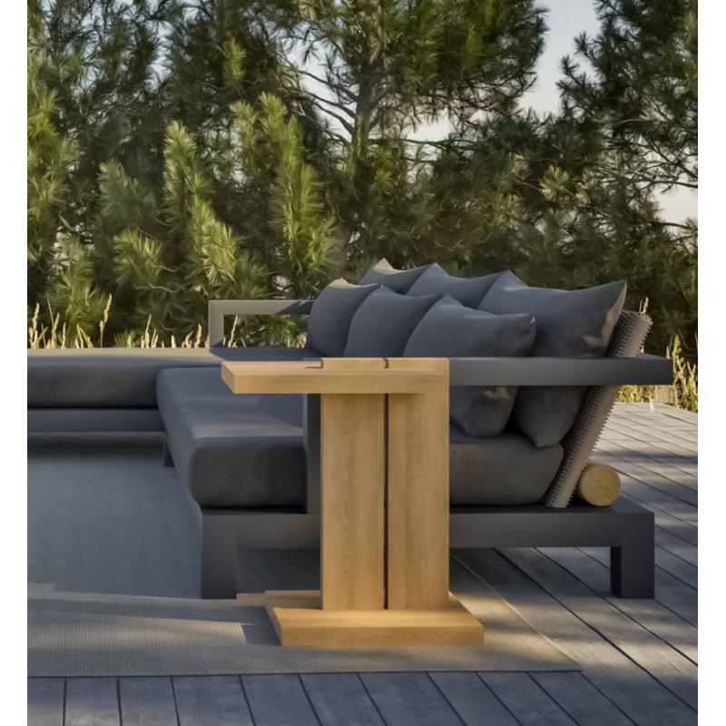 Outdoor Teak Side Table