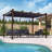 Purple Leaf Aluminium Pergola With Canopy-80546448-96127693