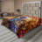 Ambesonne Colourful Top Flat Sheet Prometheus Cave View Twin Multicolor-109131194