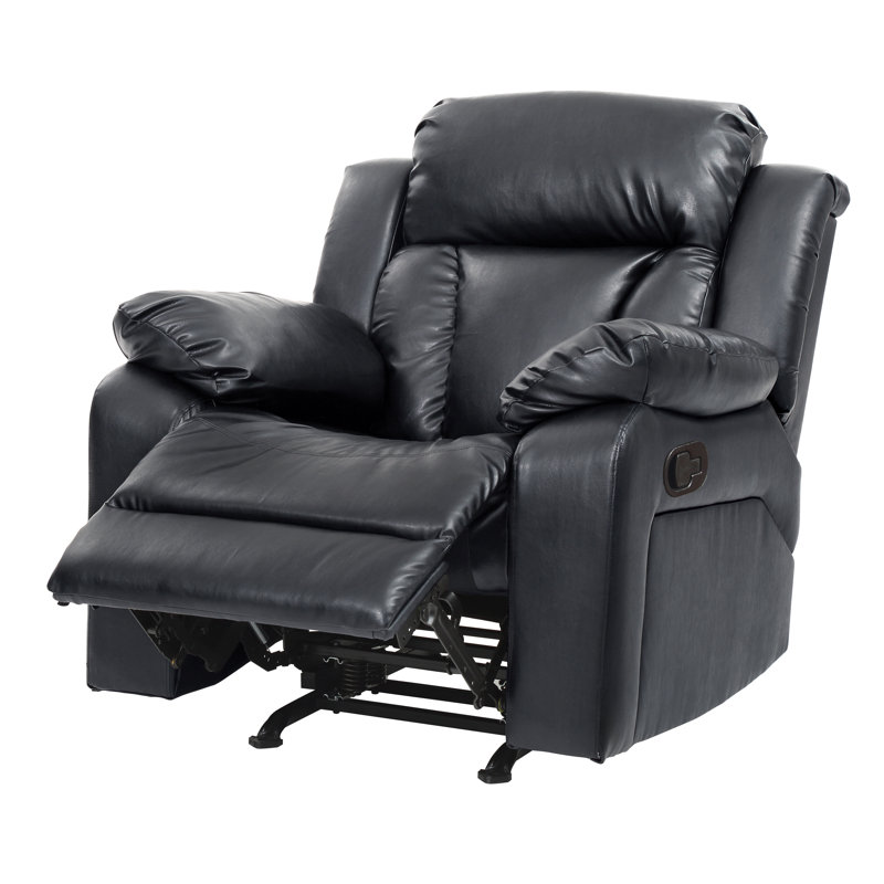 Fauteuil inclinable Daria, noir, Noir