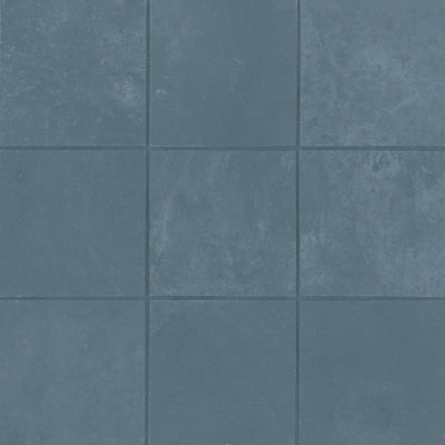 Wave 4 in. x 4 in. Grid Honed Porcelain Tile