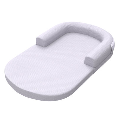 Lit pour chien humain pour adulte, grand canapé orthopédique pliable pour chien en mousse avec housse de refroidissement lavable