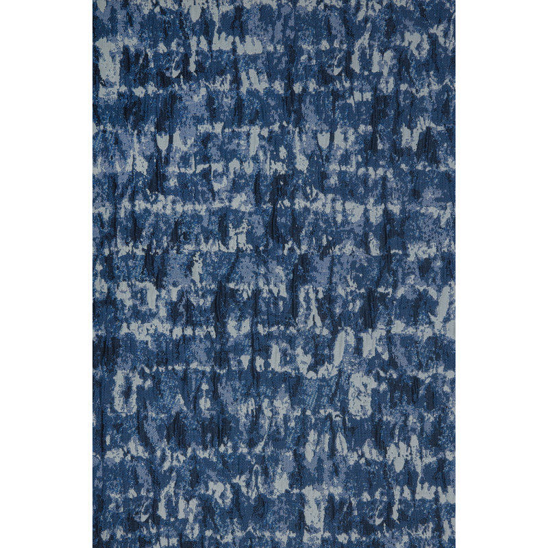Mumbai Square Throw Pillow Cover, 38cm H x 38cm W x 0.5cm D, Blue