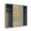 Aveonna Manufactured Wood Wardrobe