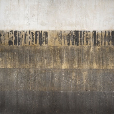 Metallic Shift 1 Painting by Jennifer Hollack Raboin