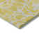 Premium Machine Washable Cerrito AMF551 Yellow Rug