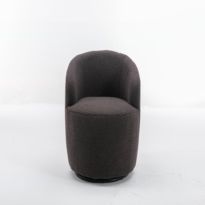 Accent Chairs, Dark Gray Teddy