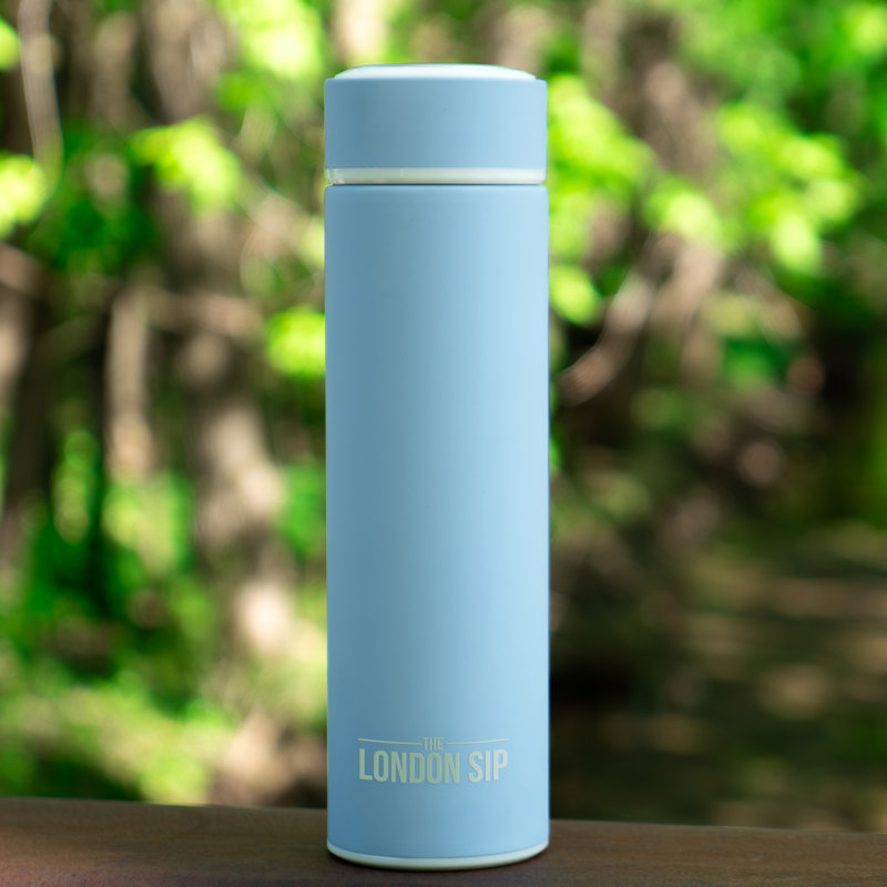 Bouteille infuseur de thé London 16 g, Bleu