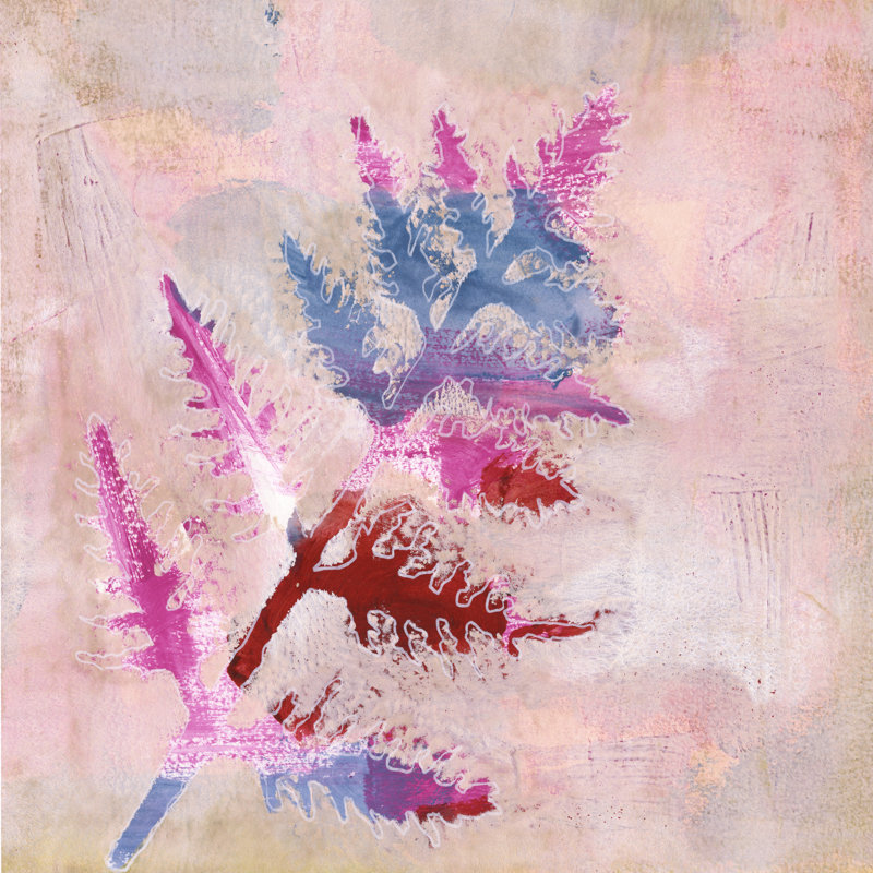 Dappled Fern II by Regina Moore - Wrapped Canvas Painting, 30cm H x 30cm W