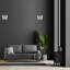 Chelsea Steel Flush Mounted Sconce-98626772