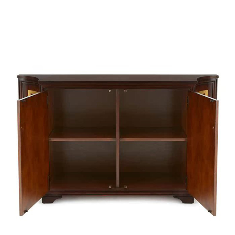 Armoire d'appoint Neo-Classical Simple Hall, Noyer