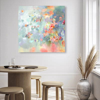 " Michaela Nessim Midsummer Crown Florals " Painting Print