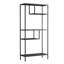 Tablette autoportante en métal avec 4 compartiments pour le rangement de la chambre à coucher