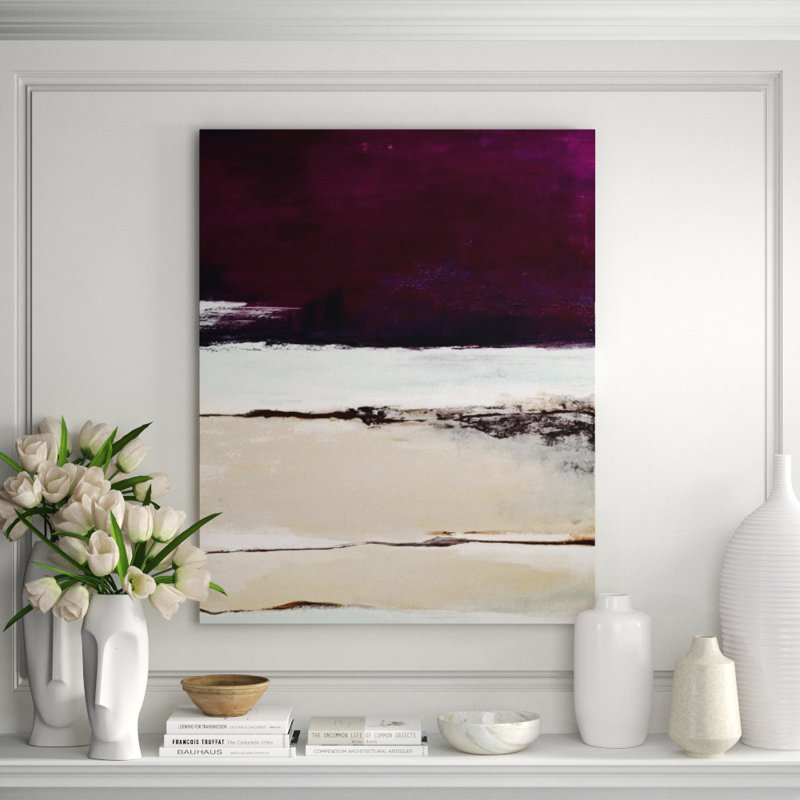Ocean Road Print by Barclay Butera, 59" H x 47" W x 1.5" D, Image Brush Gel