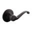 Poignée de porte de lit / baignoire Scroll en nickel satiné avec verrou à 6 positions-85027733-7224660
