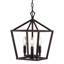 Lustre géométrique à 3 lumières Kay-724624993