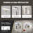  Lunara UL Certified Metal Framed Front Light & Backlit Memory LED Light Bathroom Vanity Mirror with 3 Year Warranty-1999948069