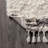 Cantera Shag Plush Tassel Moroccan Tribal Geometric Trellis Cream/Gray Rug-601393511