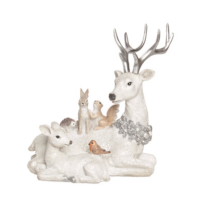 Ensemble de figurines d'animaux en résine pour l'intérieur