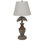 Metal Table Lamp With Linen Shade