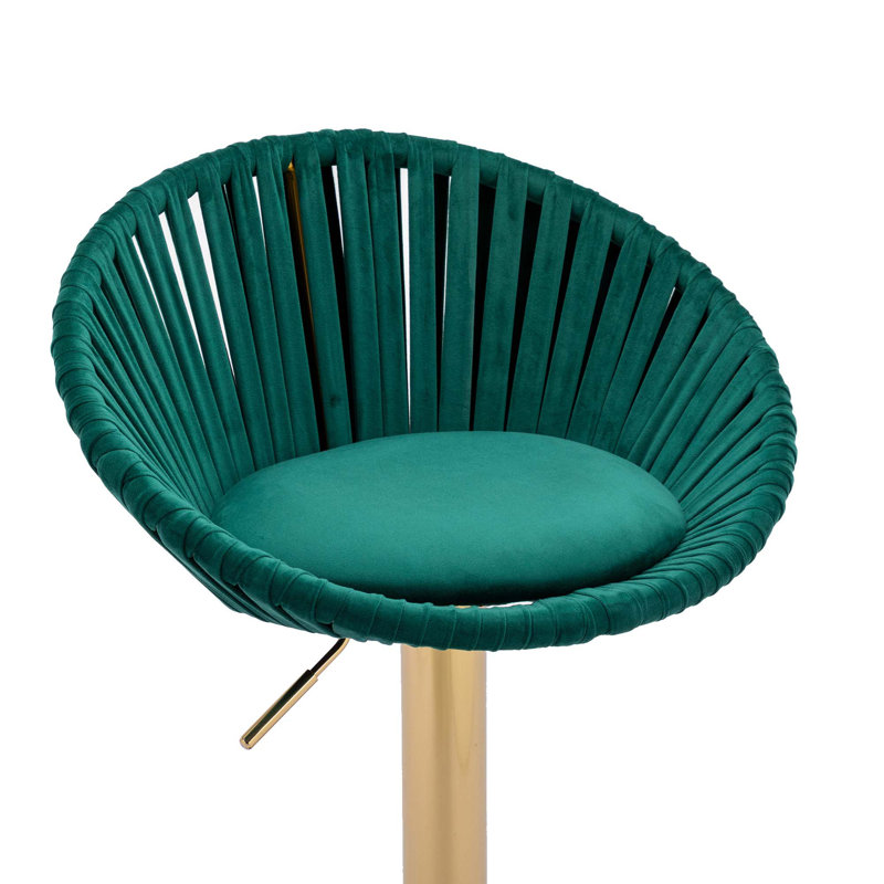 Tabouret de bar Melrick, Vert