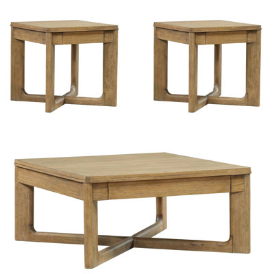 Hatten 3 Piece Living Room Table Set