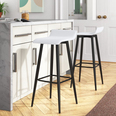 Vannatta Contemporary Fixed-height Bar Stool