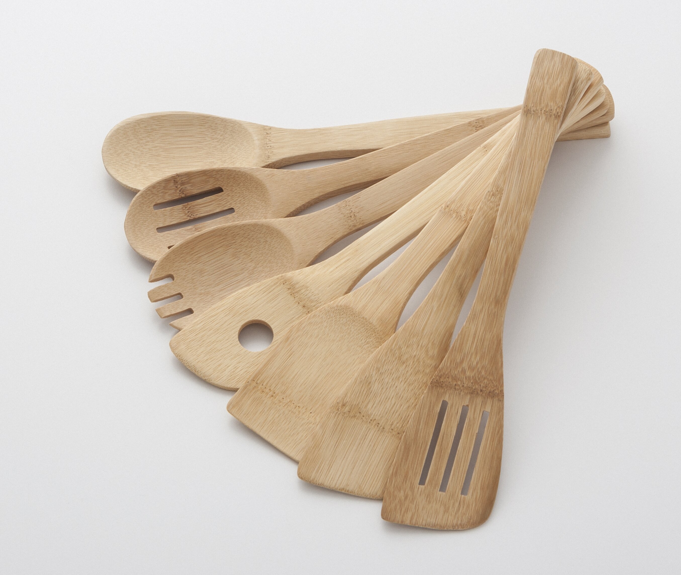 Bambloom Bamboo Assorted Kitchen Utensil Set & Reviews