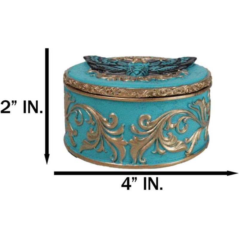 Boîte à bijoux Scrollwork