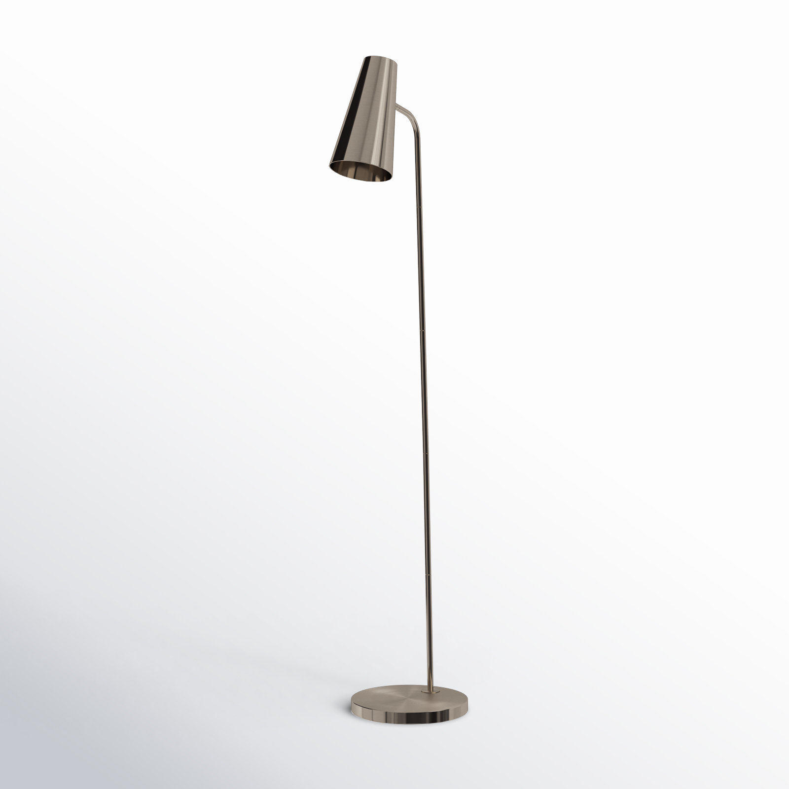 Kelt 66'' Floor Lamp, Nickel