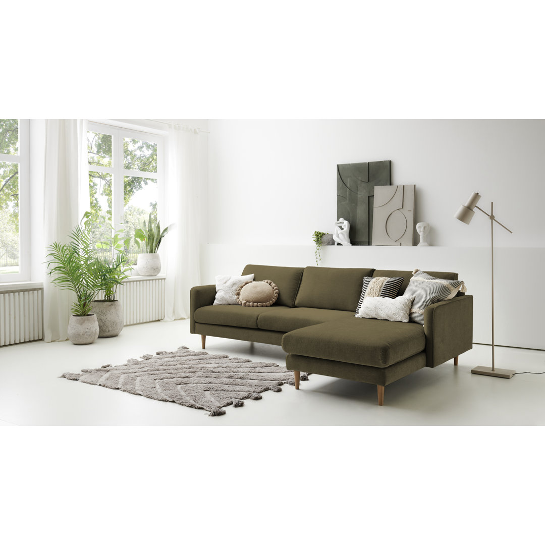 Rajane 4-Sitzer Sofa mit Recamiere