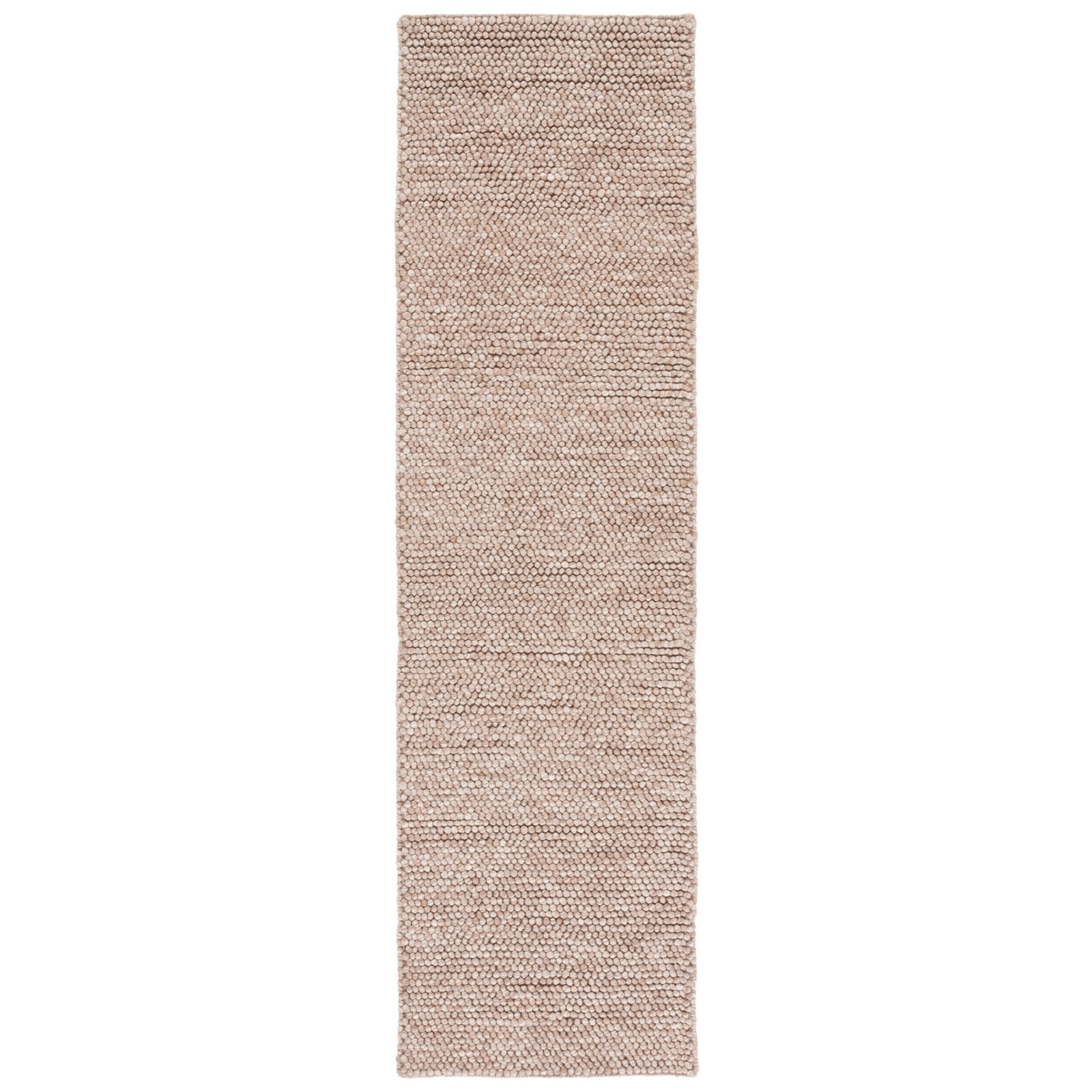 Elle Handmade Brown Rug, Runner 2'3" x 8'