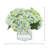 Hydrangeas Arranged in a Glass Vase
