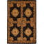 Hand-Knotted High-Quality Black Area Rug