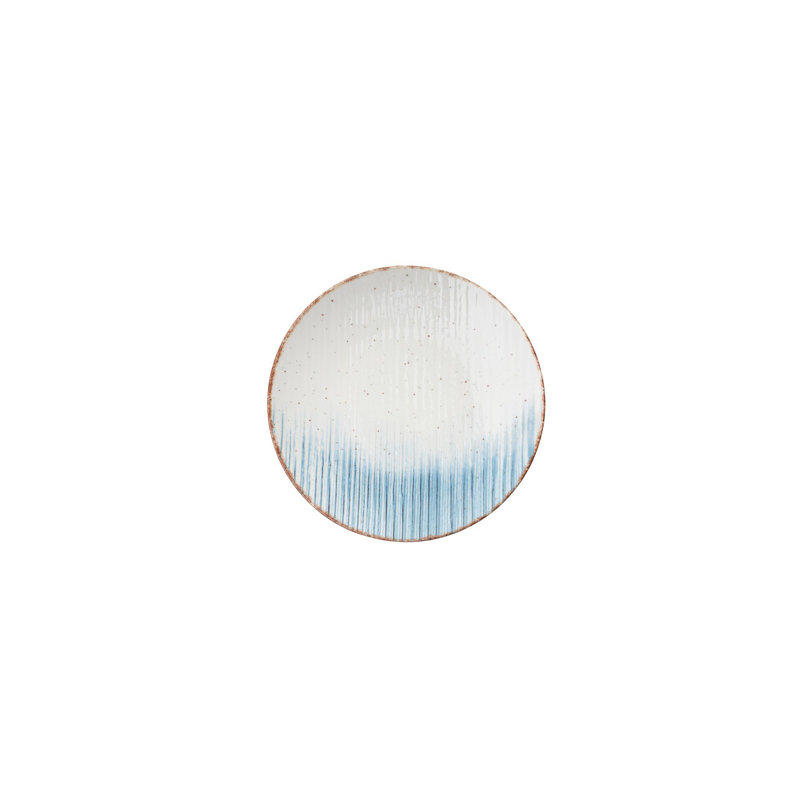 Service de table élégant 24 pièces, 100% porcelaine | Comprend 6 assiettes de service, 6 assiettes plates, 6 bols et 6 assiettes à dessert | Va au lave-vaisselle et au micro-ondes, parfait pour recevoir
