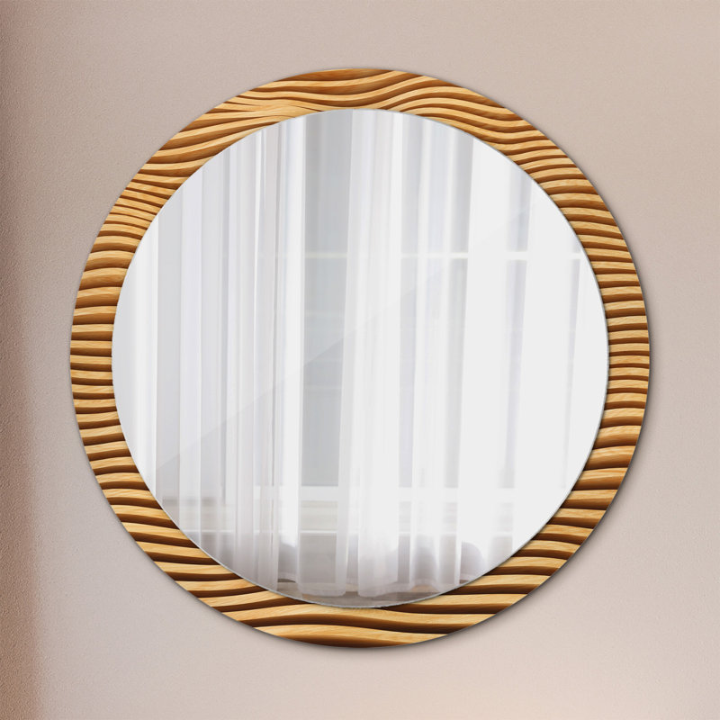 Huldar Glass Flat Wall Mirror