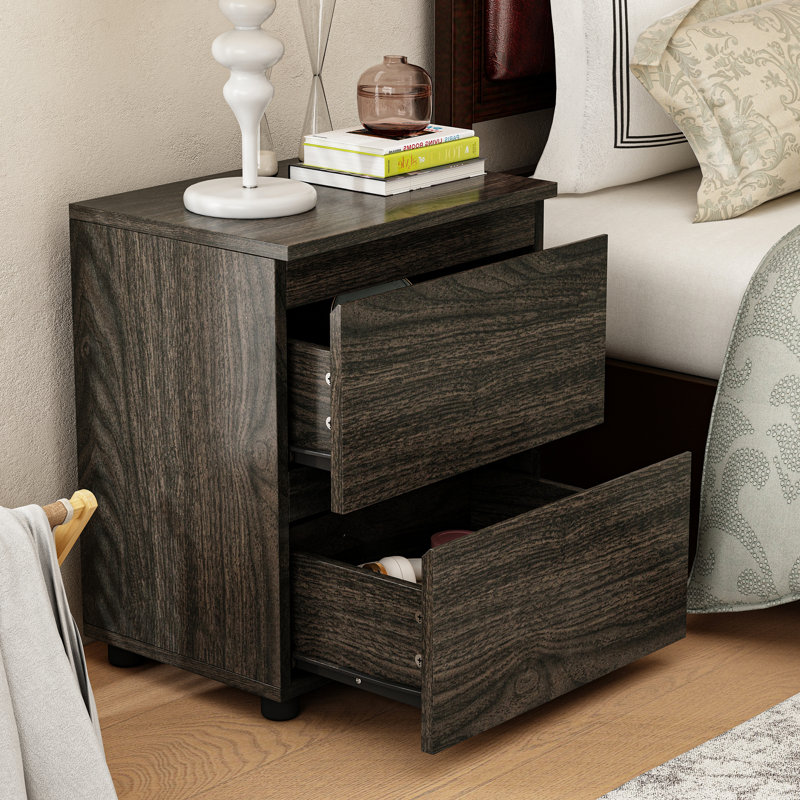 Table de chevet Chirokitia, Gris foncé