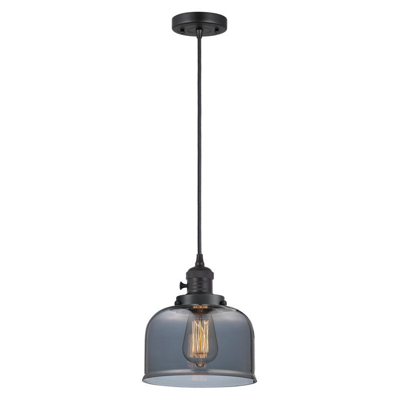 Franklin Restoration - Amberlynn - Mini luminaire suspendu à cordon de 8 po - Interrupteur marche / arrêt - Ampoule non incluse -
