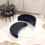 Fauteuil d'appoint pivotant avec repose-pieds de rangement-1025068757