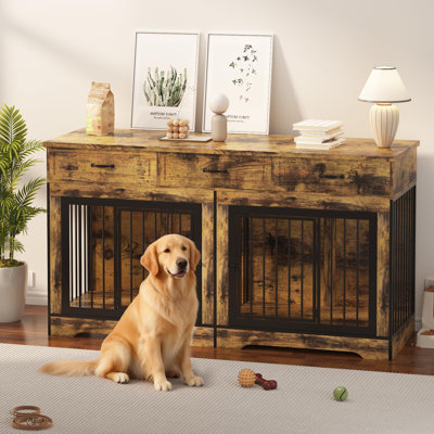 Extra Large Double Dog Crate Furniture